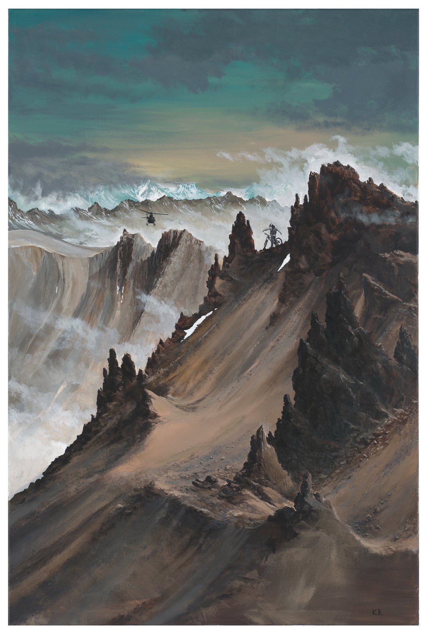 PLANET ALASKA ART PRINT